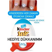 PremiumPort Lezzetli Çocuklar Için Yüzük Sürprizi, Eğlenceli ve Renkli Paket