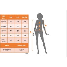 Eccey Butik Kadın Uzun Kollu V Yakalı Yandan Yırtmaçlı Iki Iplik Midi Elbise