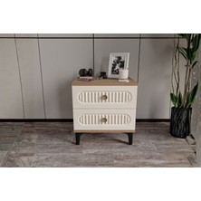 Doressa Cast Walnut Komodin