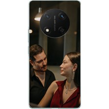 TechTree Honor X9C Uyumlu Eşref Rüya - Eşref ve Nisan Baskılı Silikon Kılıf