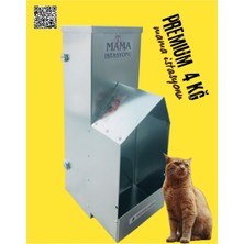 Feyza Design Gri 4 kg Kedi Mama Istasyonu, Şık ve Kullanışlı Tasarım