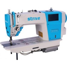 Sms Atılım Strive Düz Dikiş Makinesi  Çift Bıçak Kapalı Kartel Dokunmatik Ekran Çift Step Motorlu St-9 Plus