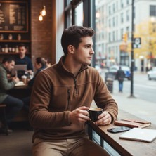 Eren Style %100 Cotton Pamuklu Kışlık Oduncu Polar (Kadın- Erkek)