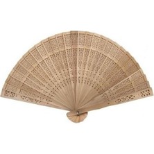 PremiumPort El Yapımı Ahşap Yelpaze, Doğal ve Şık Tasarım