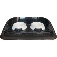 Feyza Design Pratik ve Şık Ikili Mama ve Su Kabı, Güvenle Kullanılır