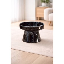 Feyza Design Eğimli Yüksek Seramik Mama ve Su Kabı, Şık ve Fonksiyonel Tasarım