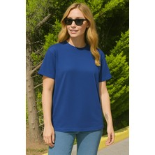 Eydamoon Kadın Regular Modal Kumaş Ütü Gerektirmeyen Ipeksi Yumuşacık Basic T-Shirt (Rahat Kalıp)