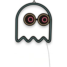 Vetralux Pacman Hayalet Neon LED 3D Baskı