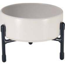 Feyza Design Yüksekliği Ayarlanabilir Metal Standlı Mama ve Su Kabı Seti