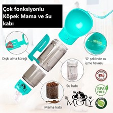Feyza Design Taşınabilir Evcil Hayvan Mama ve Suluk Seti, 300ML, Seyahat Için Uygun