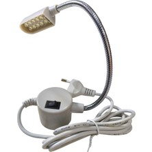 Sms Atılım Spiral Dikiş Makinası Lambası Mıknatıslı 10 Ledli