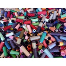 Sms Atılım Dikiş Ipi 120 Numara 1 kg Dip Bobin Karışık Renk 30-35 Adet Arası