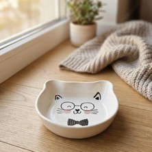 Feyza Design Minik Seramik Mama ve Su Kabı, Sevimli Dostlar Için Şık ve Dayanıklı