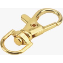 Orhan Çanta Köstek Paris Kanca 20 Ad. Gold Renk Anahtarlık Çanta Klipsi Aparat Kanca Aksesuar Malzeme Metal