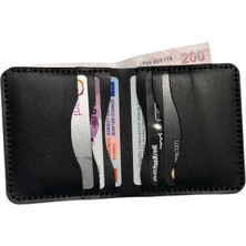 Parla Leather Elegand El Yapımı Hakiki Deri Cüzdan Kartlık  Minimal Erkek