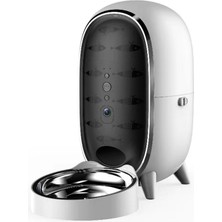 Feyza Design Otomatik Mama Kabı, Açık Ayarlı, Full Hd Kameralı, Doluluk ve Bitme Sensörü