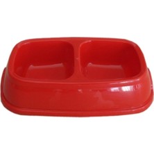 Feyza Design Ikili Plastik Mama Kabı, Düz Renkli, 25 Cm, Kullanışlı ve Şık Tasarım