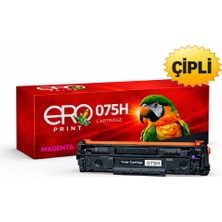 Ero Print CRG-075H | Canon i-SENSYS LBP-647Cdw Çipli Kırmızı Muadil Toner
