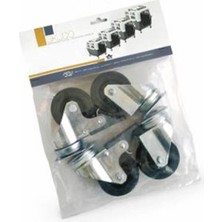 Feyza Design Köpek Taşıma Kafesi Için Tekerlek Takım, Rahat ve Pratik Hareketlilik