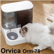 Feyza Design Çiftli Evcil Hayvan Mama ve Su Kabı Seti, Pratik ve Şık Tasarım