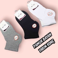 Ru-Be Bayan Yarim Konç Bayan Patik 12 Adet