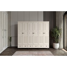 Doressa Merz Moon 6 Kapılı Gardırop