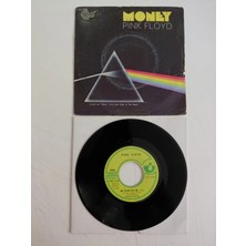 Plakperest Pınk Floyd - Money - 1973 Fransa Basım Nadir 45 Lik Plak-2.el