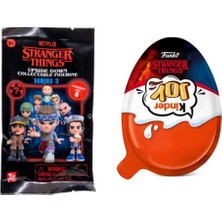 Yume Toys Stranger Things 2'li Koleksiyoner Figür Seti - ( Upside Down Collectable Series x Kinder Joy Funko )