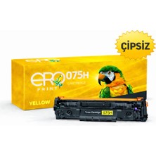 Ero Print CRG-075H | Canon i-SENSYS LBP-647Cdw Çipsiz Sarı Muadil Toner