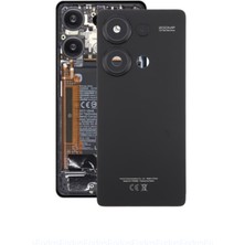 fodos Xiaomi Redmi Note 13 Pro 4g Arka Kapak - Arka Pil Batarya Kapağı Kamera Lensli - 23117RA68G 2312FPCA6G Uyumlu