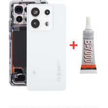 fodos Xiaomi Redmi Note 13 Pro 5g Arka Kapak - Arka Pil Batarya Kapağı Kamera Lensli + B7000 Yapıştırcı - 2312DRA50G Uyumlu