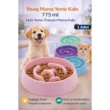 Feyza Design Yavaşlatıcı Mama Kabı 775 Ml, Kedi ve Köpekler Için Pratik ve Güvenli