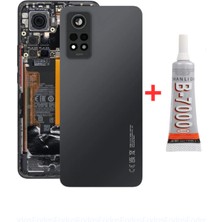 Fodos Xiaomi Redmi Note 12 Pro 4g Arka Kapak - Arka Pil Batarya Kapağı Kamera Lensli + B7000 Yapıştırcı - 2209116AG Uyumlu