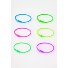 Feyza Design Işıklı Köpek Tasması, USB Şarjlı, LED Güvenlik Tasma, Su Geçirmez, Kesilebilir