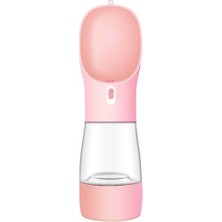 Feyza Design Taşınabilir Mama ve Su Kabı, Seyahat Için Sızdırmaz, 380 ml