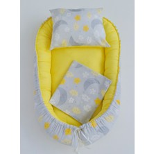 A-LESYA Babynest Yatak Yastık Alt Açma Minderi ve Battaniye