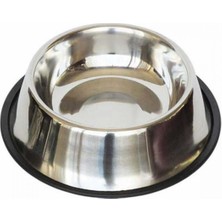 Feyza Design Desensiz Çelik Mama Kabı, 2700 Ml, 24.8x8.3 Cm, Dayanıklı ve Şık Tasarım