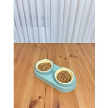 Feyza Design Çift Hazneli Mama ve Su Kabı, 500 Ml, Pratik ve Şık Tasarım