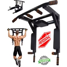 Reidan 3in1 Büyük Duvar Monte Duvar Barfiks Dips Pull-Up Biceps Spor Egzersiz Barfix Aleti Fitness Barı