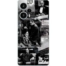 TechTree Poco F5 Uyumlu The Godfather Baba Film Tasarımlı Baskılı Silikon Kılıf