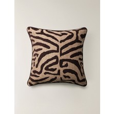 Minihol Velm Kahverengi Kırlent Kılıfı (45 x 45 Cm)