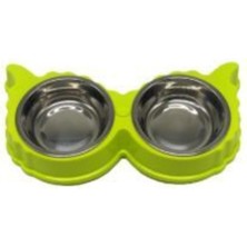 Feyza Design Şık ve Fonksiyonel Kedi Mama Kabı Çiftli Set, Hijyen ve Rahatlık Sağlar