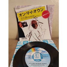 Plakperest Patti La Belle / And Michael Mcdonald - On My Own - 1986 Japonya Basım 45 Lik Plak 2.el