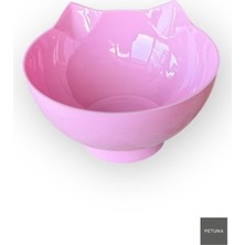 Feyza Design Kedi Kafalı Mama ve Su Kabı, 350 Ml, Şık ve Kullanışlı Tasarım