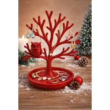 Mutes 3D Ağaç Baykuş Takı STANDI-1407