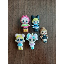 PremiumPort Sevimli Terlik Süsü ve Tokası, Bebekler Için 5'li Set