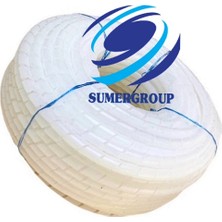 SUMERGROUP Kablo Toplama Spirali 25 mm Beyaz 50 m