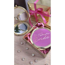 PremiumPort Şık Makyaj Aynası – Gelin, Nedime, Kına ve Bekarlığa Veda Hediyesi