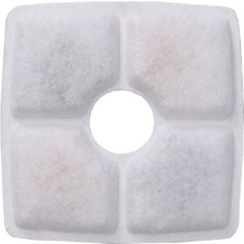 Feyza Design Otomatik Fıskiyeli Su Çeşmesi Kare Model Yedek Filtresi 1 Adet