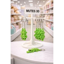 3D Hareketlı Timsah Anahtarlık 10'lu PAKET-1115